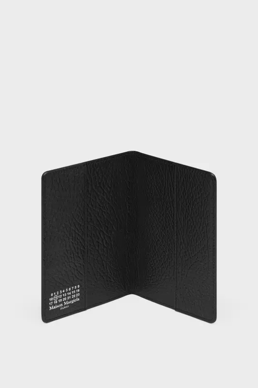 Maison Margiela Black 100% Leather Four Stitches Document Holder Black online