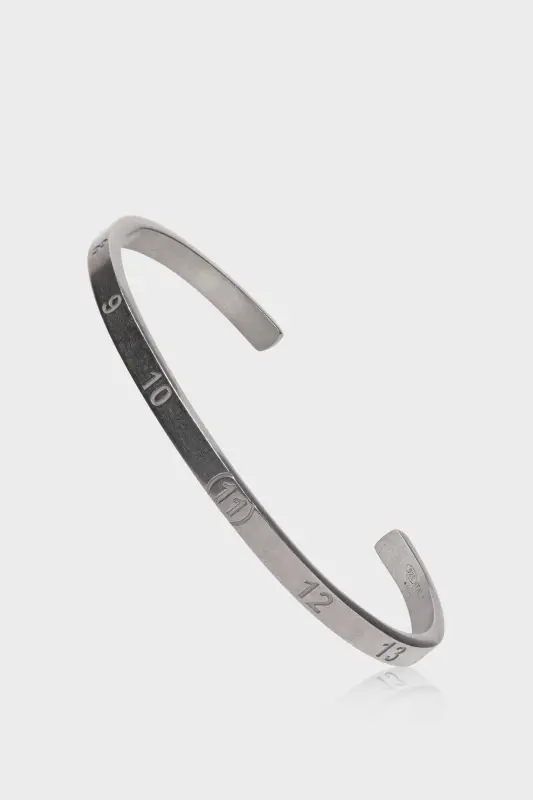 Maison Margiela Silver Cuff Bracelet: Numerical Cuff Silver Maison Margiela Silver Cuff Bracelet: Numerical Cuff Silver online