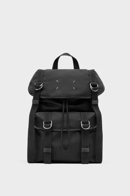 Maison Margiela Black High Tech Medium Backpack Black online