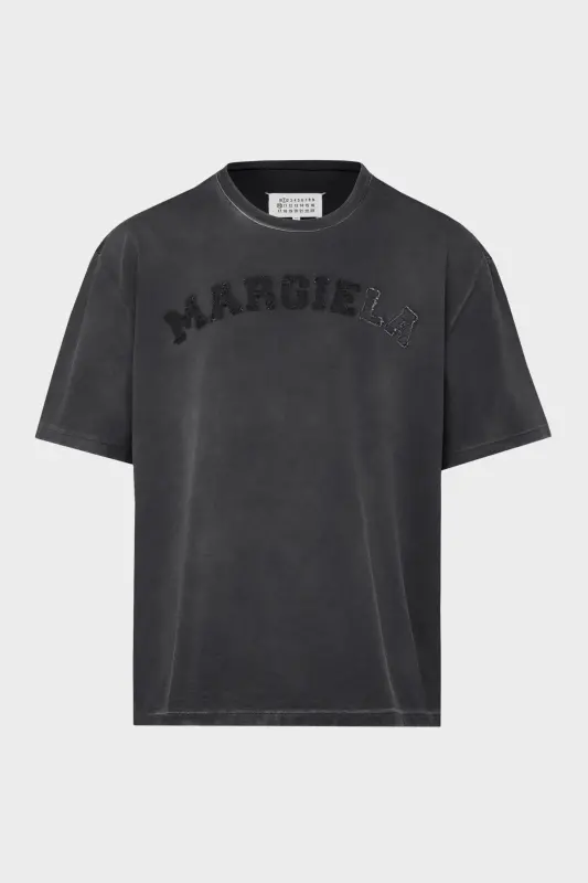 Maison Margiela Black Jersey Relaxed Fit T-Shirt Black online