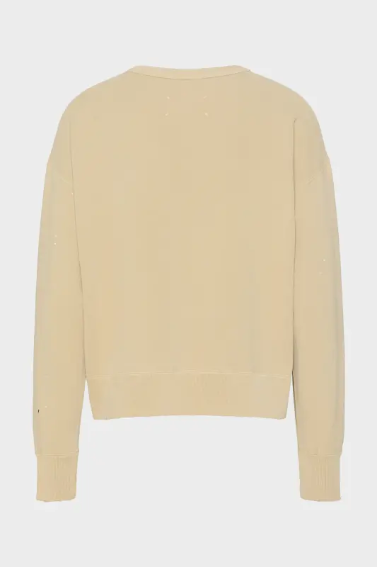 Maison Margiela Graffiti logo sweatshirt Pink beige online