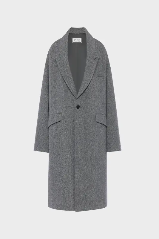 Maison Margiela Wool coat Black online