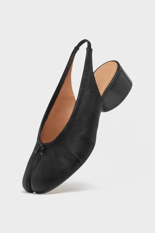 Maison Margiela Tabi New Ballerina Slingbacks Black online